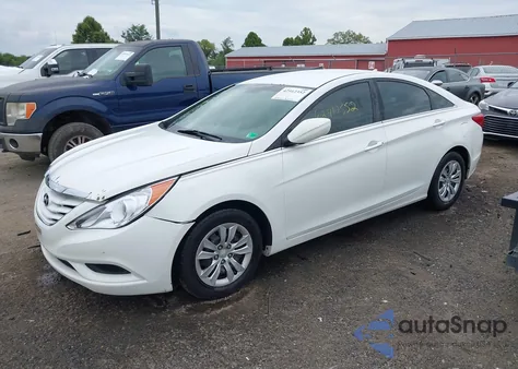 2011 Hyundai Sonata Gls z USA, uszkodzony, nr VIN 5NPEB4AC5BH307251
